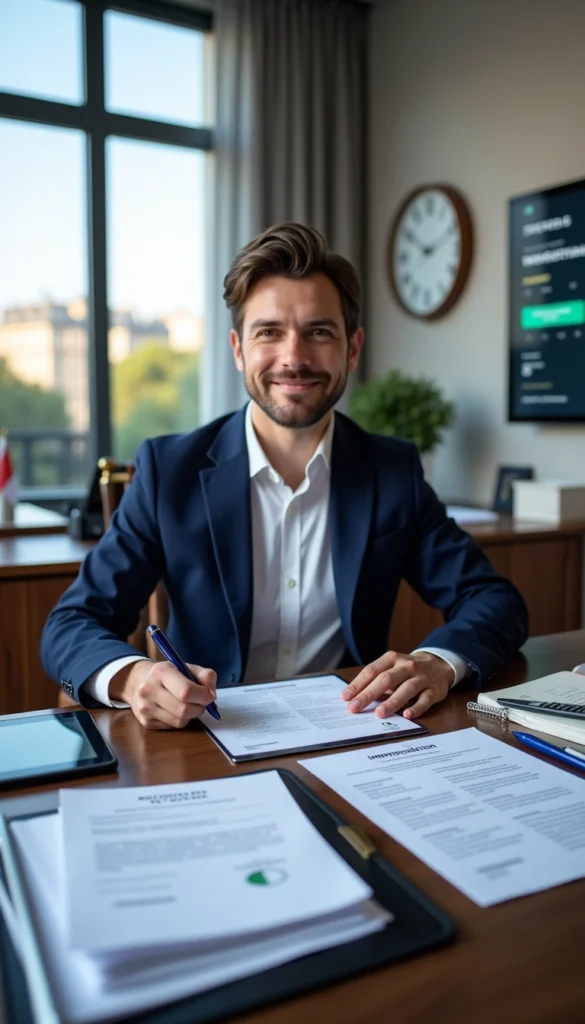 déposer le dossier d’immatriculation au greffe